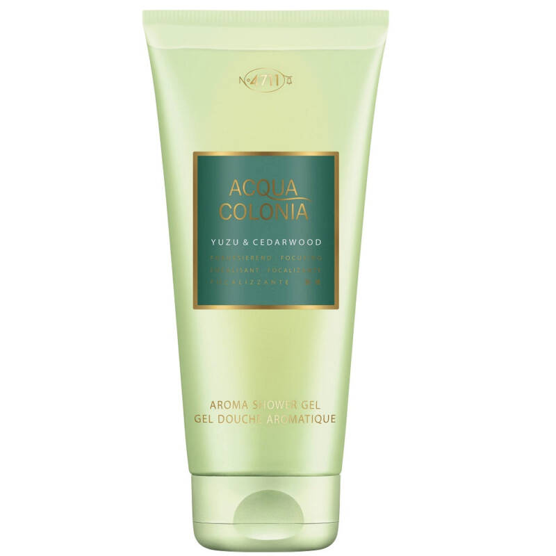 4711, Acqua Colonia, Yuzu & Cedarwood, Gel de duș, Corp, 200 ml – Default Title