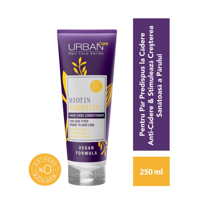 Balsam împotriva căderii părului cu biotină și cheratină