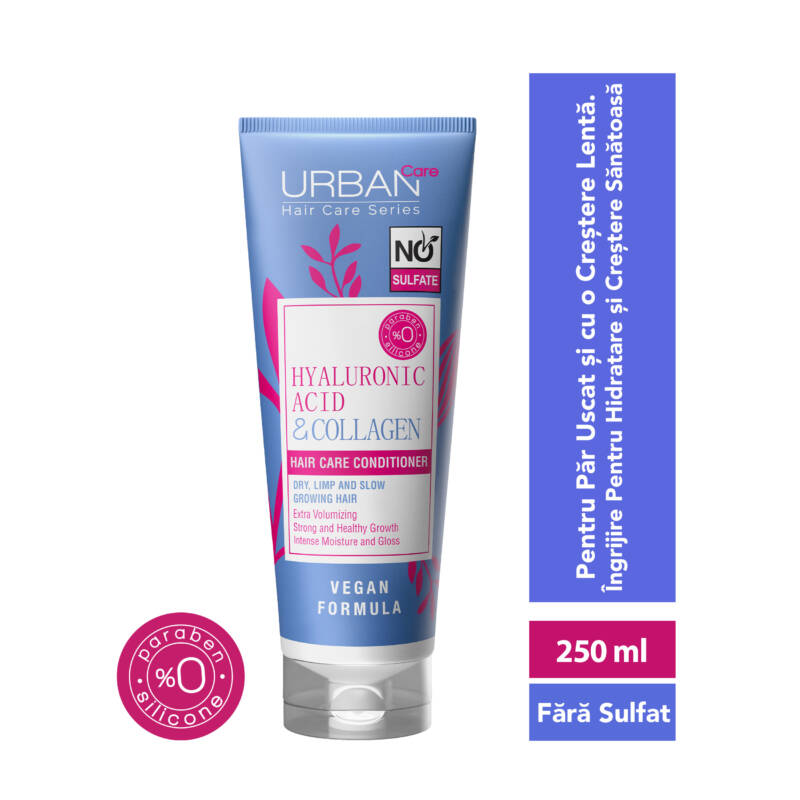 Balsam păr hidratant cu acid hialuronic și colagen