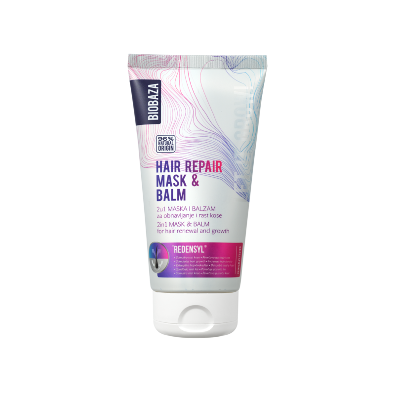 Balsam și Mască 2în1 pentru regenerarea și creșterea părului BIOBAZA