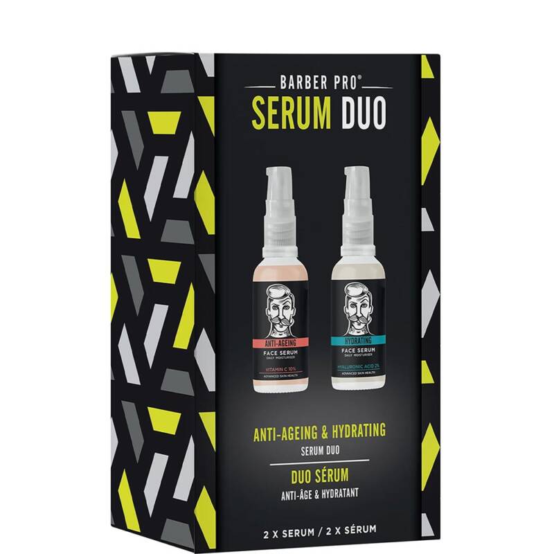 Barber Pro Anti-Ageing & Hydrating Serum Duo