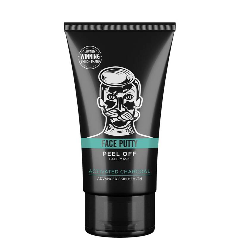 Barber Pro Face Putty Peel-Off Mask with Activated Charcoal Tube