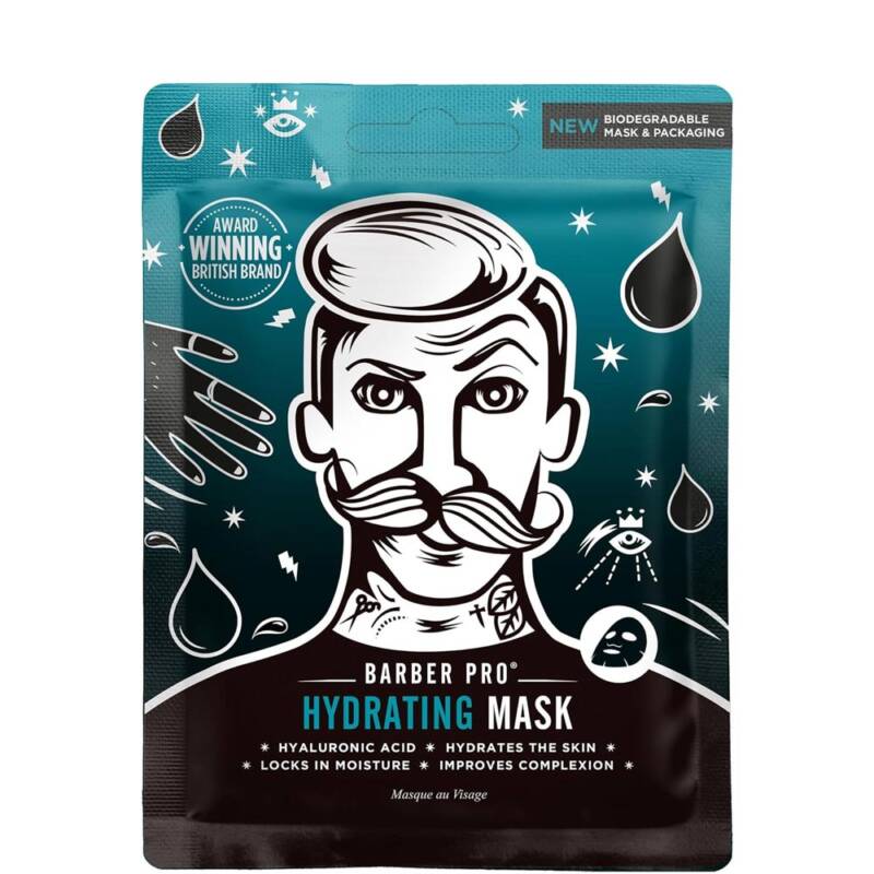Barber Pro Hydrating Face Sheet Mask – 100% Biodegradable