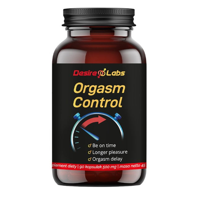 Capsule DesireLabs – OrgasmControl, pentru cresterea apetitului sexual si erectie, 90 capsule