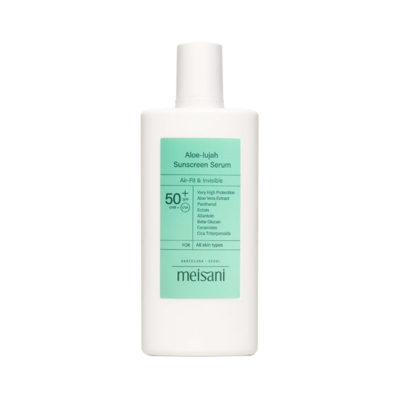 Crema cu protectie solara tip serum SPF50+ PA++++ Meisani Aloe-lujah 50ml