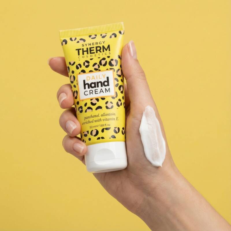 Cremă de mâini hidratantă, Hand Cream, cu Pantenol, Alantoină și Vitamina E