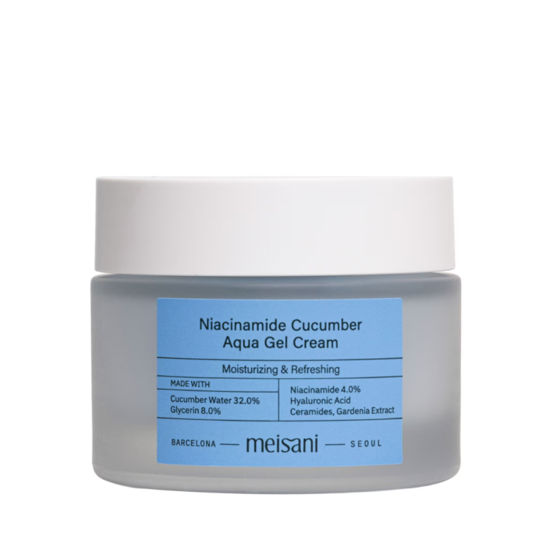 Crema hidratanta cu 4% niacinamide si extract de castravete Meisani 50ml
