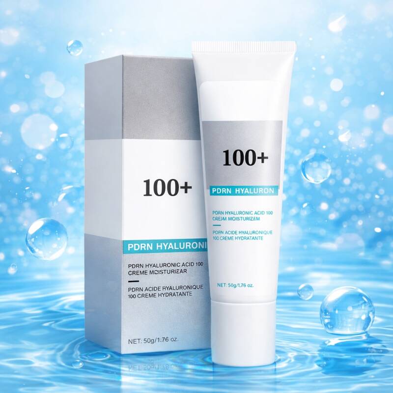 Cremă Hidratantă cu PDRN 100, Niacinamidă și Acid Hialuronic – Întinerire, Fermitate și Hidratare Față, 50g