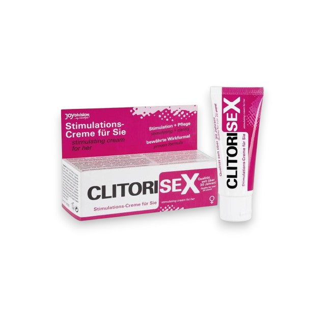 Cremă JOY DIVISION Clitorisex, pentru stimulare clitoris, cu efect de încălzire și furnicături, testată dermatologic, 40 ml