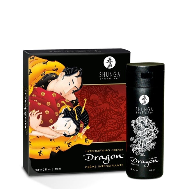 Crema SHUNGA – Dragon Intensifying, pentru stimularea erectiei, 60 ml
