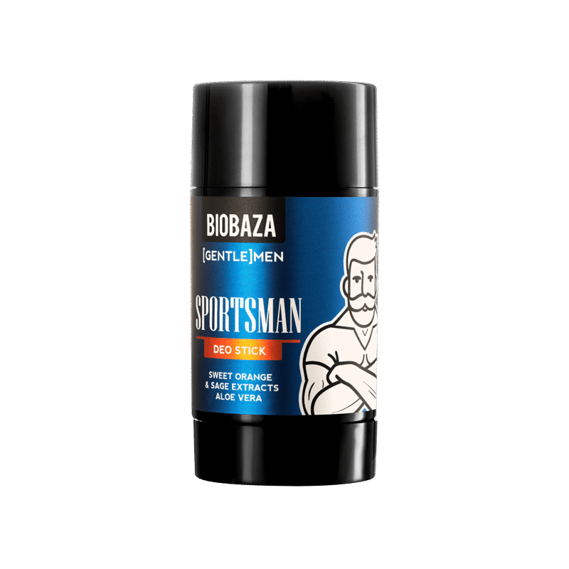 Deodorant stick pentru bărbați Sportsman BIOBAZA