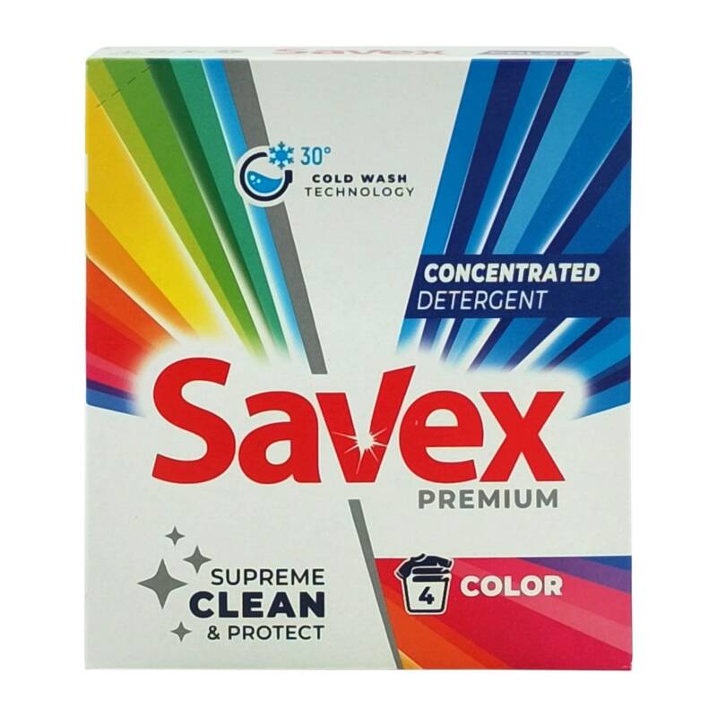Detergent pentru Rufe Automat, Savex, 320 g Color 4 spalari – Default Title
