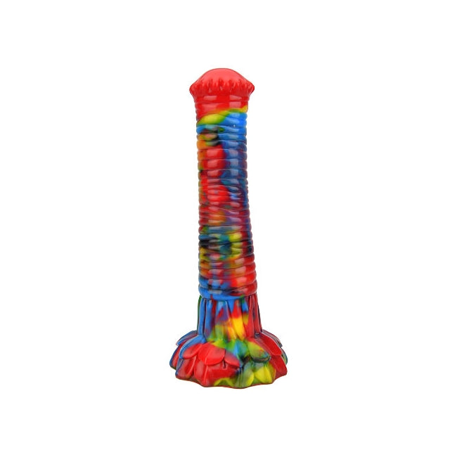 Dildo F*ckLore Pegasus Horse Dick, din silicon, colorat, 27 cm