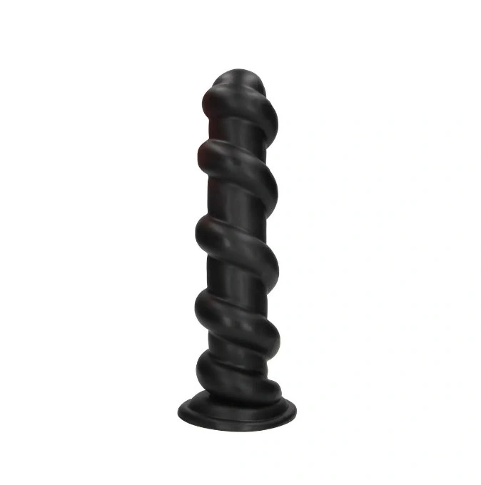 Dop Anal Hole Driller cu Ventuza, PVC, Negru, 32 cm