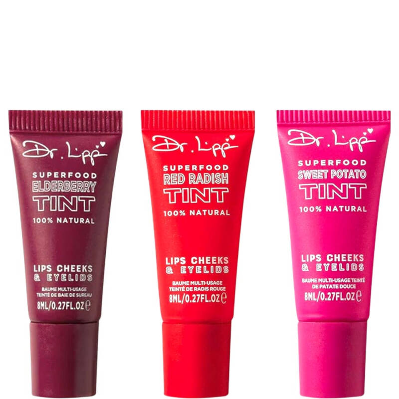 Dr. Lipp 100% Natural Superfood Tints 3 Pack (8ml x 3)