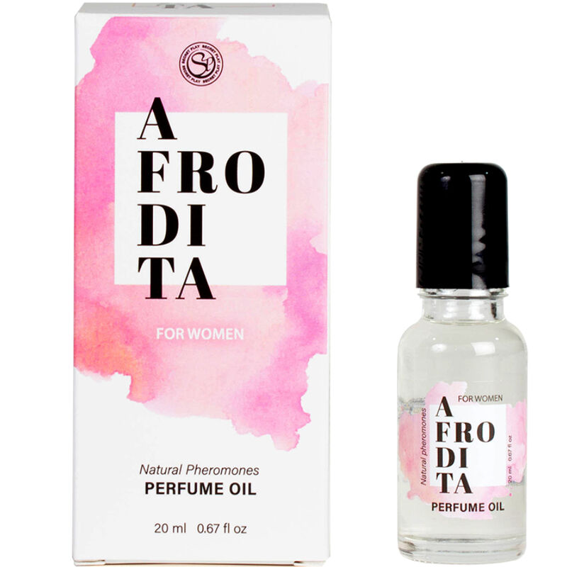 Esenta de parfum cu feromoni AFRODITA – Secret Play, textura uleioasa, pentru femei, 20 ml
