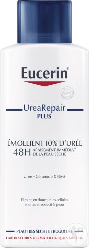 Eucerin UreaRepair Plus Emolient 10% Uree Pielea Foarte Uscata si Rugoasa Flacon 250ml