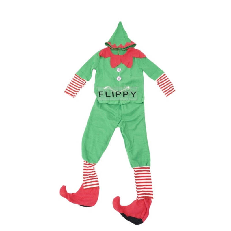 Flippy, Costum Spiridus, Flippy, Baieti, 4-6 ani, Verde, Poliester – Default Title