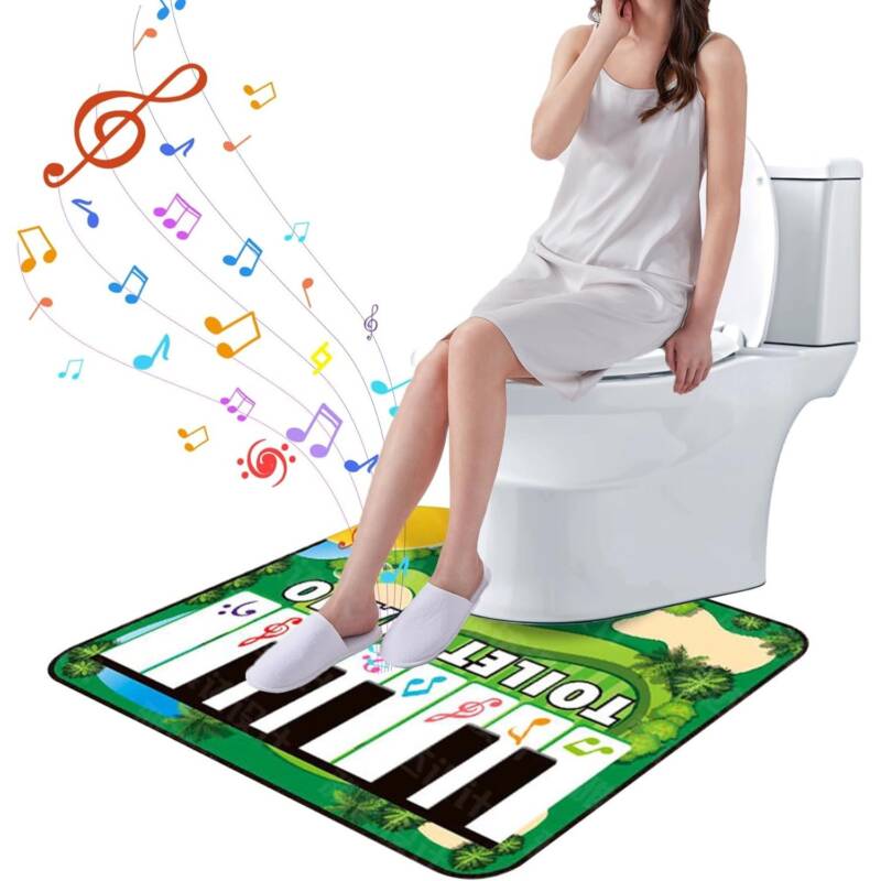 Flippy, Covoras de Baie, Flippy, Model Pian Electric, Interactiv, 3 Modur, 14 Ani • 60 x 48 cm – Default Title