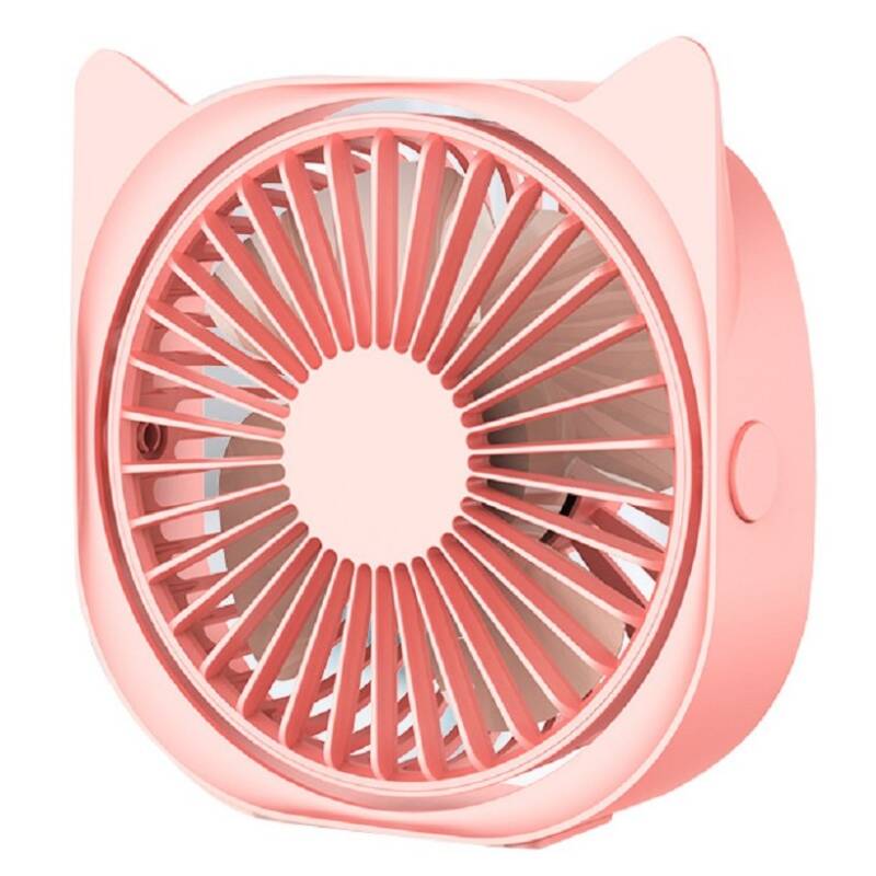 Flippy, Mini ventilator pentru birou cu usb, Flippy, rotire 360 grade, 3 viteze, 5 x 12 • 8 cm – Default Title