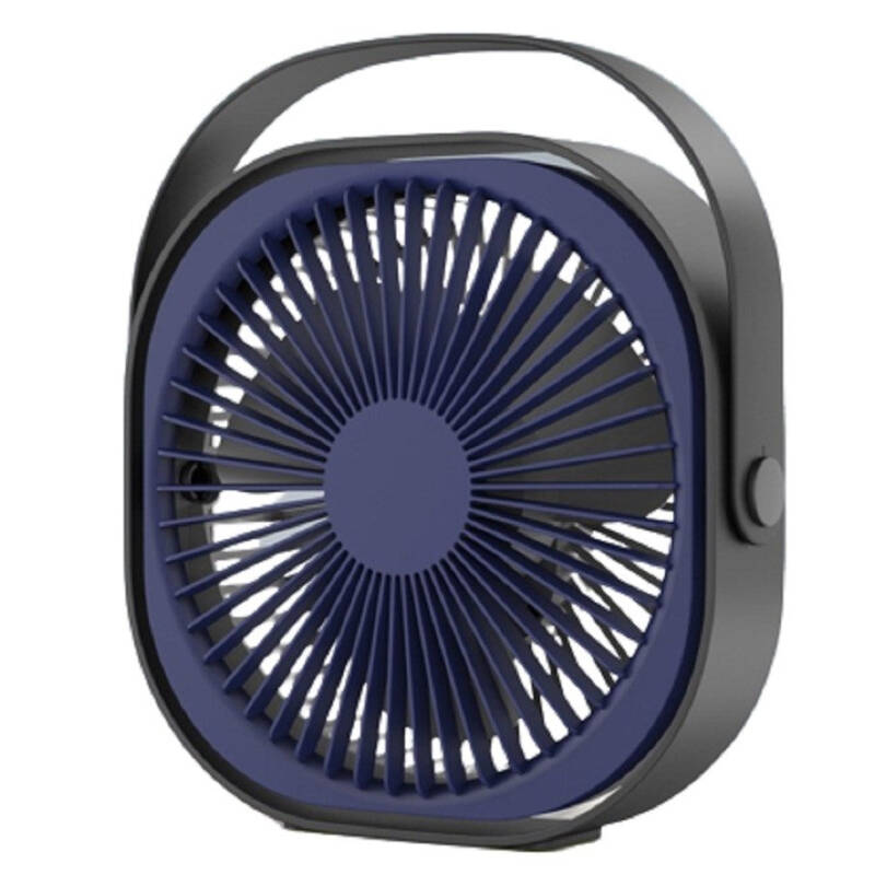 Flippy, Mini ventilator pentru birou cu usb, Flippy, rotire 360 grade, 3 viteze, 1500, 5 x 12 – Default Title