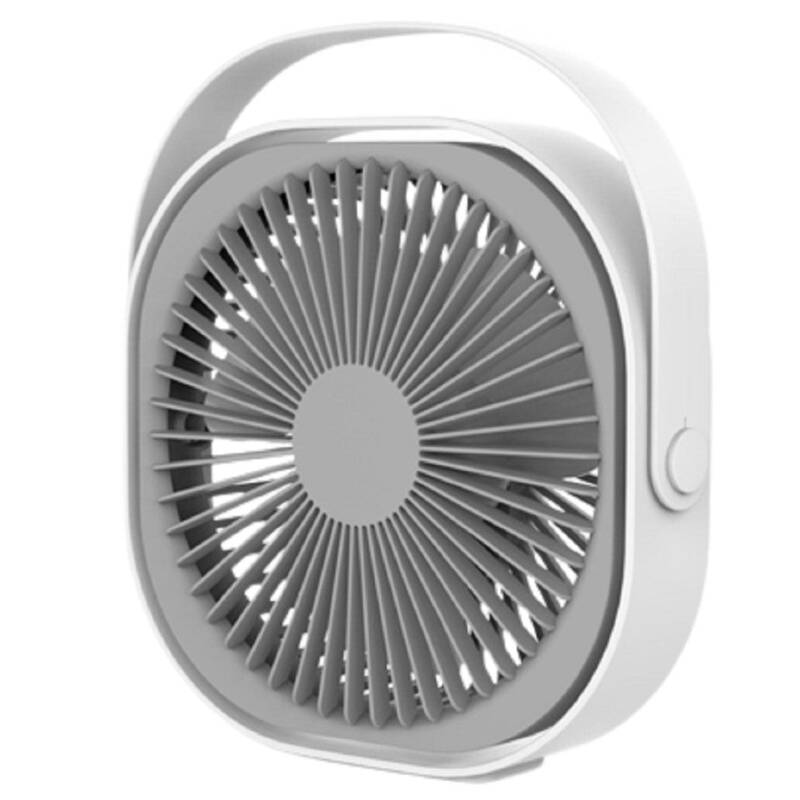 Flippy, Mini ventilator pentru birou cu usb, Flippy, rotire 360 grade, 3 viteze, 4000, 5 x 12 – Default Title