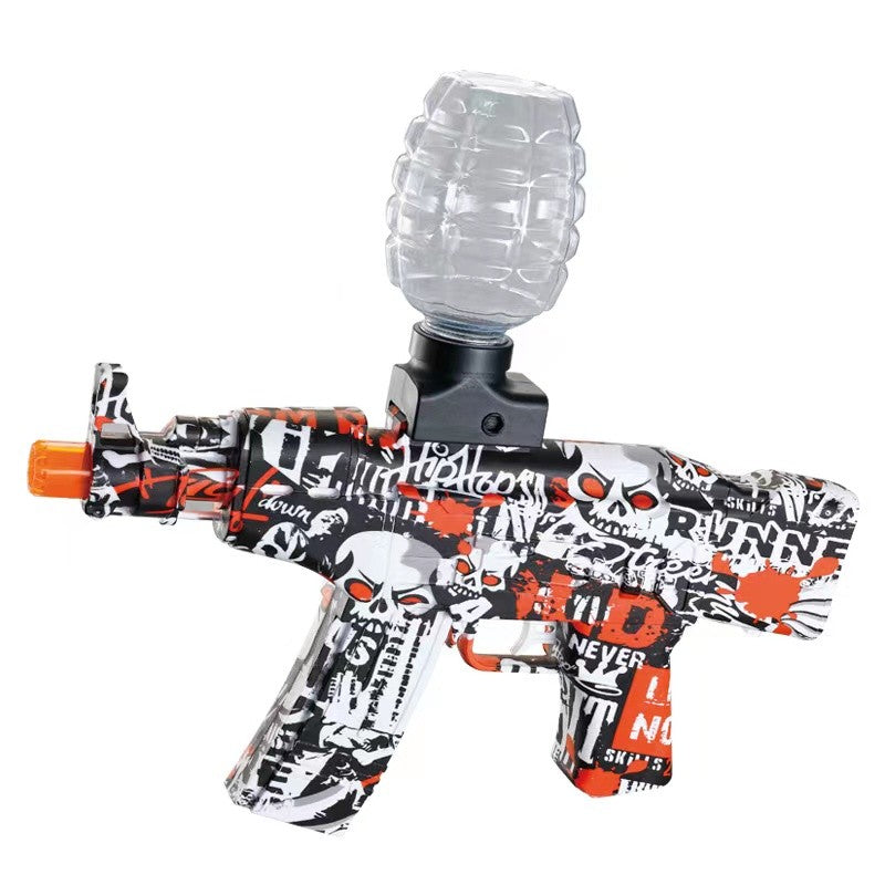Flippy, Mitraliera de jucarie electrica Flippy cu bile de hidrogen de gel, gun bluster, 6 ani – Default Title