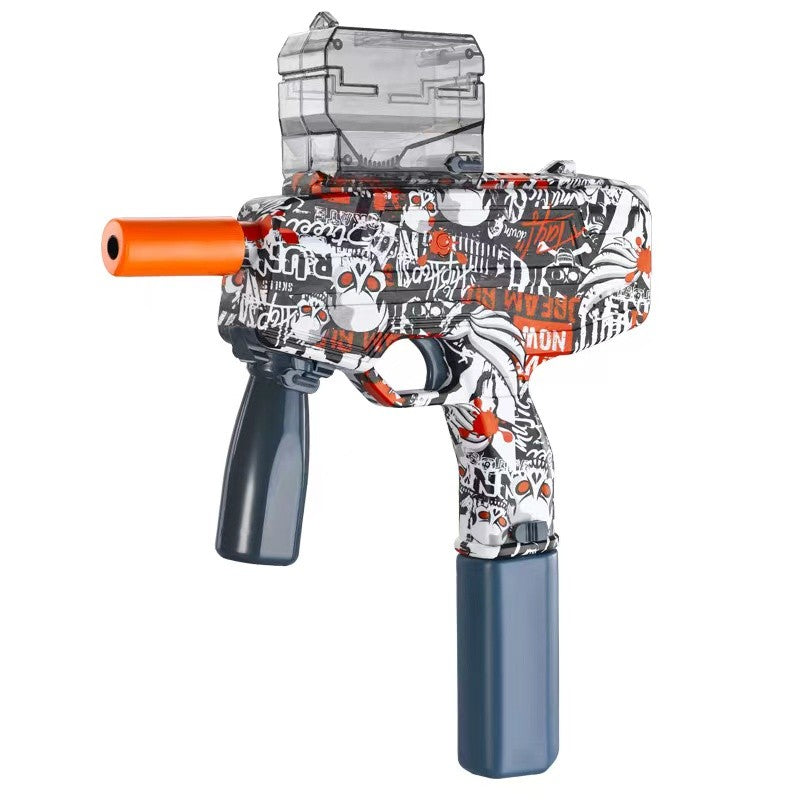 Flippy, Mitraliera de jucarie electrica Flippy cu bile de hidrogen de gel, gun bluster, 6 ani – Default Title