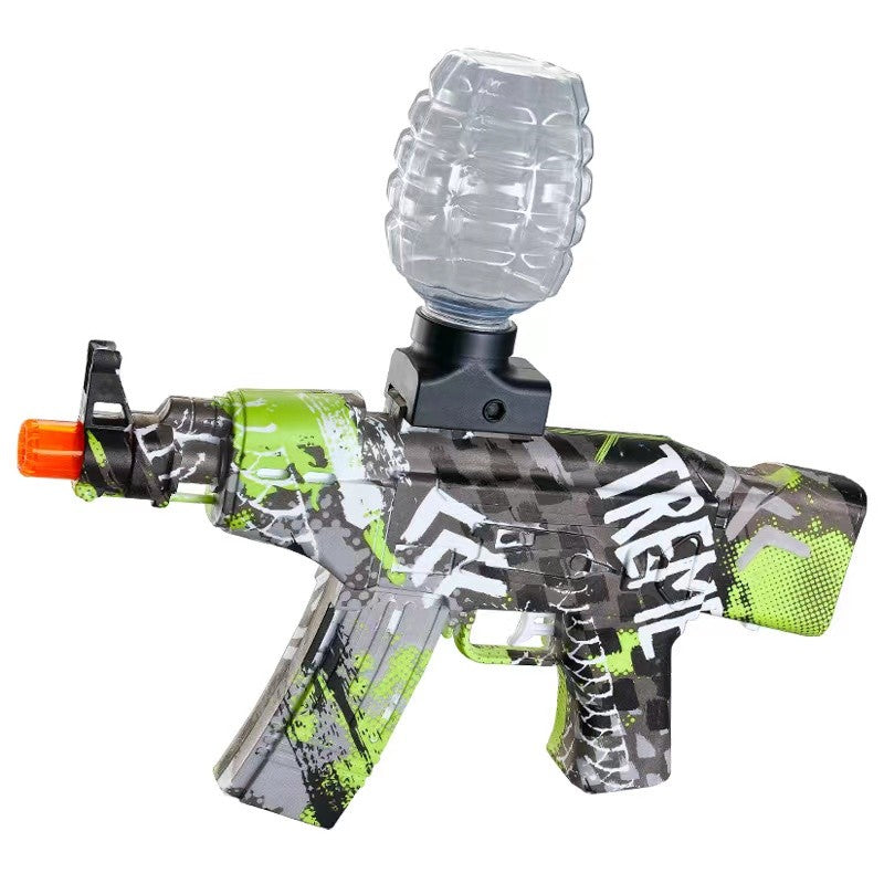 Flippy, Mitraliera de jucarie electrica Flippy cu bile de hidrogen de gel, gun bluster, 6 ani – Default Title