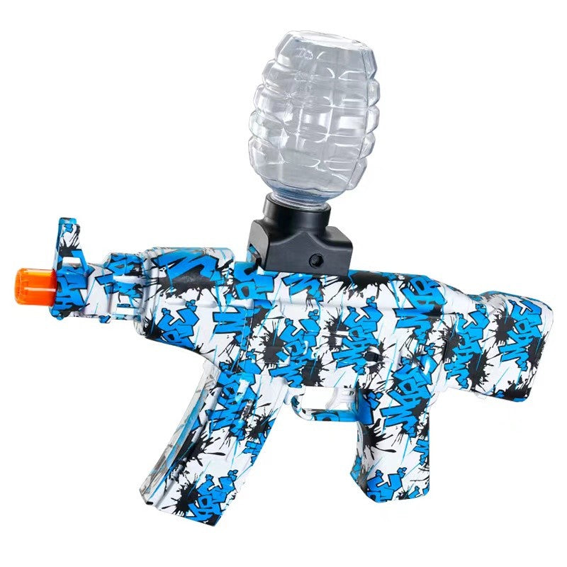 Flippy, Mitraliera de jucarie electrica Flippy cu bile de hidrogen de gel, gun bluster, 6 ani – Default Title