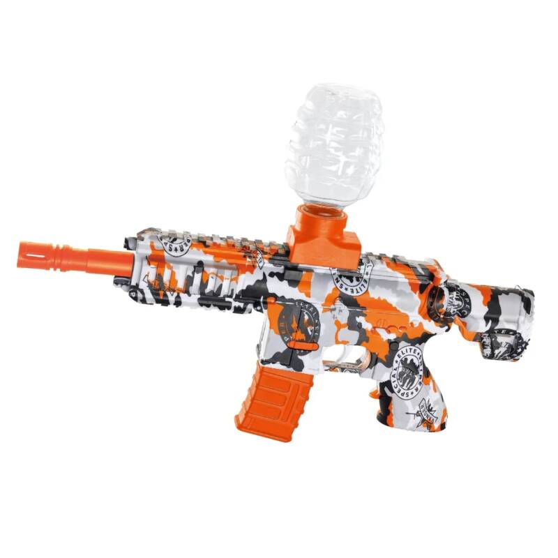Flippy, Mitraliera de jucarie electrica Flippy cu bile de hidrogen de gel, gun bluster, 6 ani – Default Title
