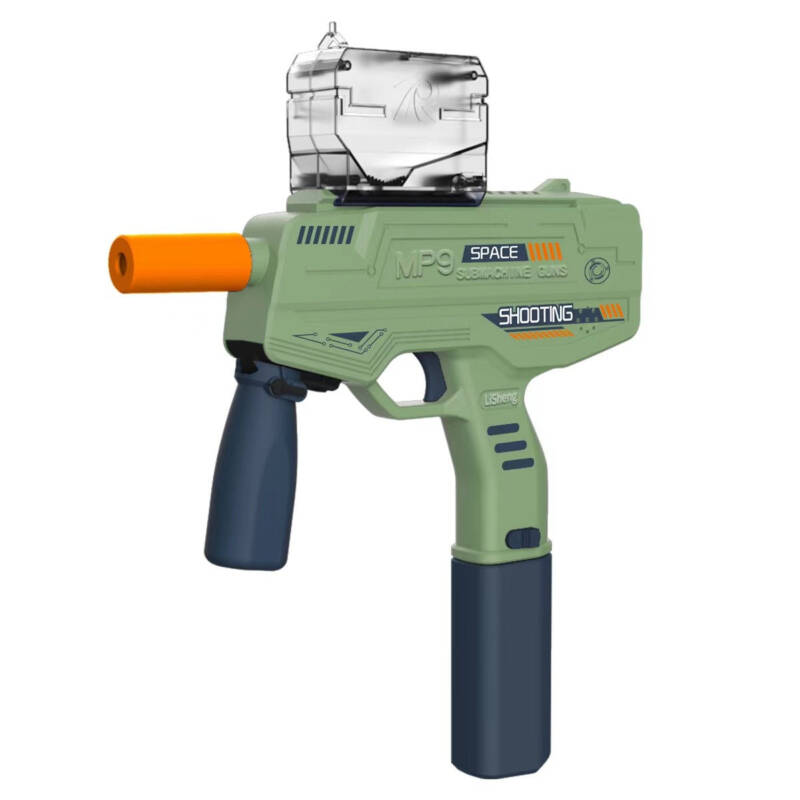 Flippy, Mitraliera de jucarie electrica Flippy cu bile de hidrogen de gel, gun bluster, 6 ani – Default Title