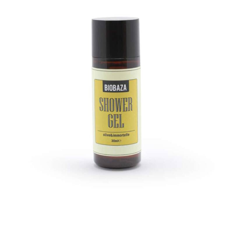 Gel de duș de călătorie BIOBAZA 30ml.
