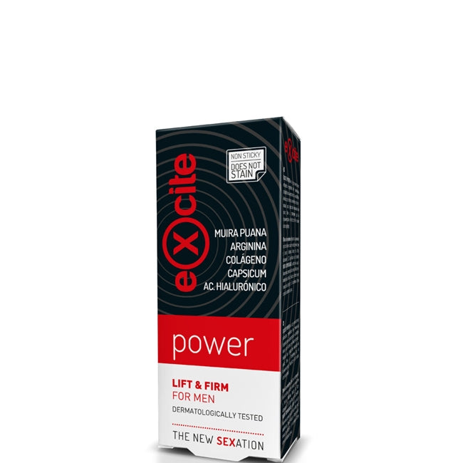 Gel EXCITE – Power Erection, pentru stimularea erectiei si imbunatatirea performatelor sexuale, 20ml