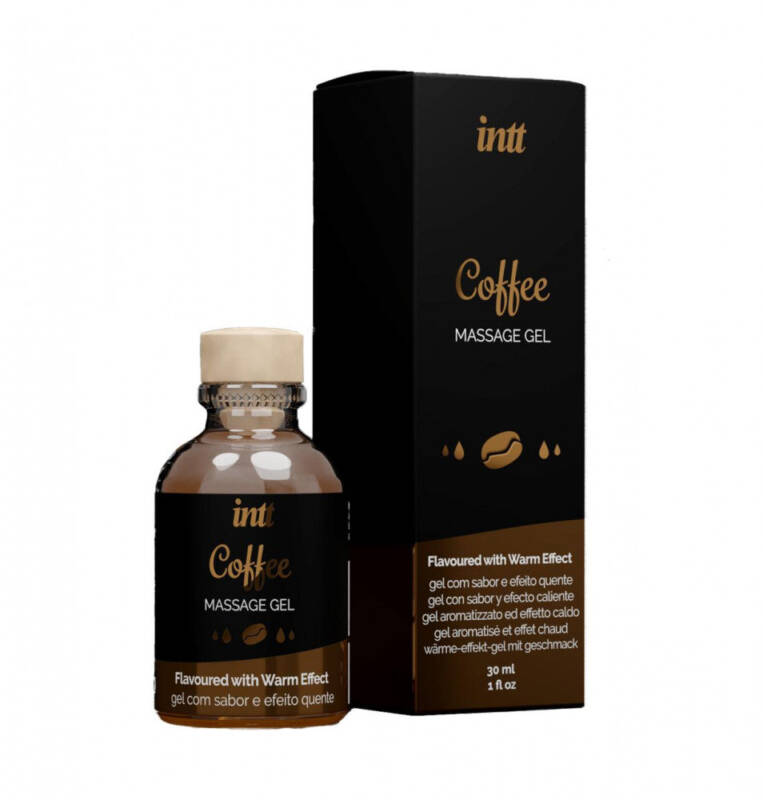 Gel INTT COFFEE efect 4 in 1 – masaj erotic, sex oral, excitare si cresterea libidoului, lubrifiant, cu efect de incalzire, 30 ml