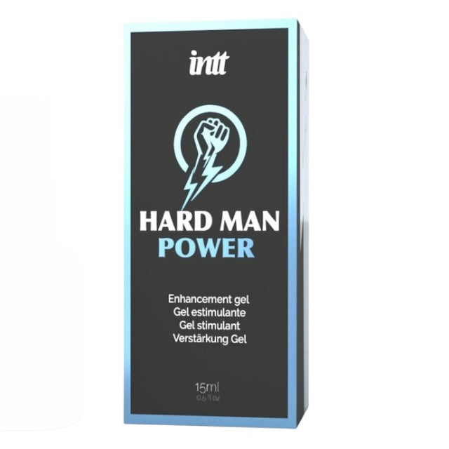 Gel Intt – Hard Man Power, pentru imbunatatirea performatelor sexuale, 15 ml