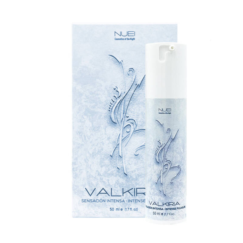 Gel NUEI VALKIRIA – Intense Pleasure, pentru cresterea libidoului si excitare, cu efect de racire, Unisex, 50 ml