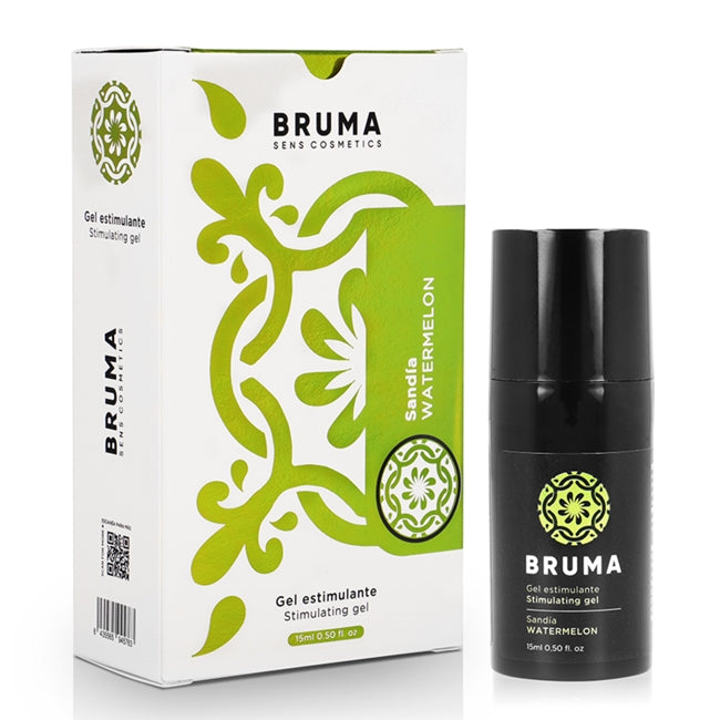 Gel pentru stimulare si excitare BRUMA – INTENSIFYING BALM, senzatie de furnicaturi, aroma de pepene, 15 ml
