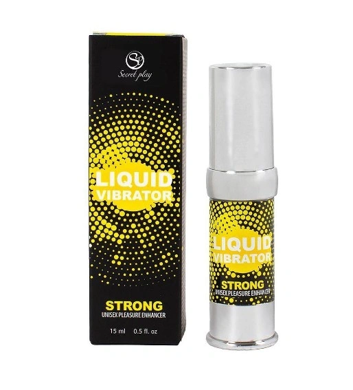Gel Unisex Liquid Vibrator Strong cu Efect de Furnicaturi 15 ml