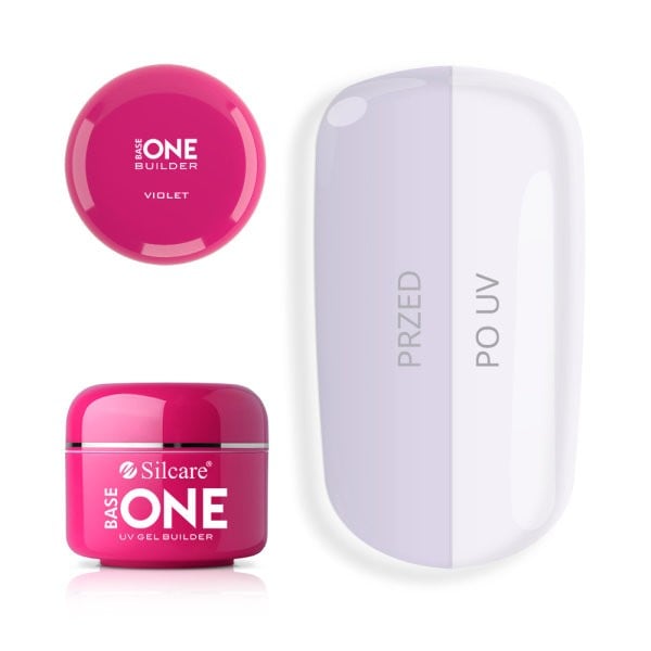 Gel uv Base One Violet 50g