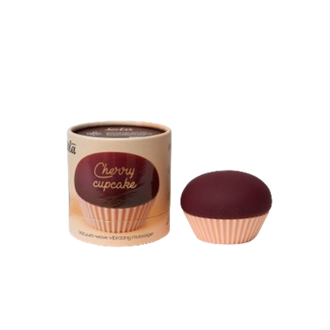 Jucarie sexuala Lola – Cherry Cupcake, pentru stimularea clitorisului, 10 moduri de vibrare , rezistent la apa
