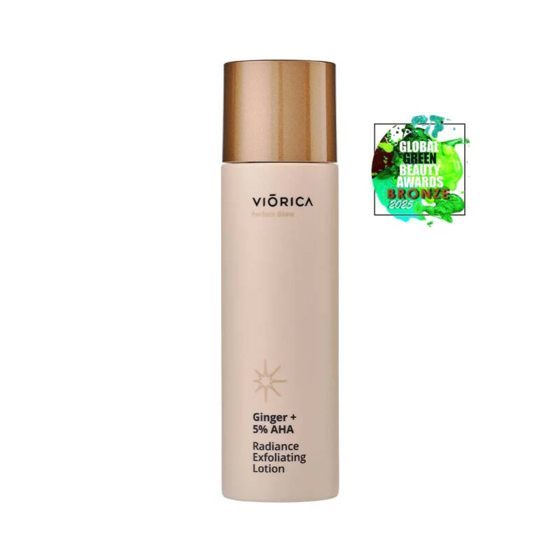 Loţiune exfoliantă iluminantă Ghimbir + 5% AHA