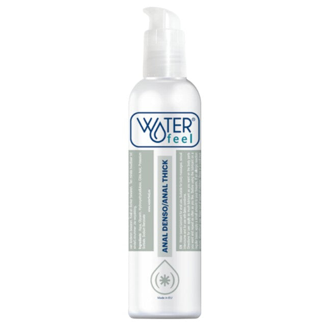 Lubrifiant anal WATERFEEL Anal Thick, pe bază de apă, compatibil cu prezervative, fără parfum, 150 ml