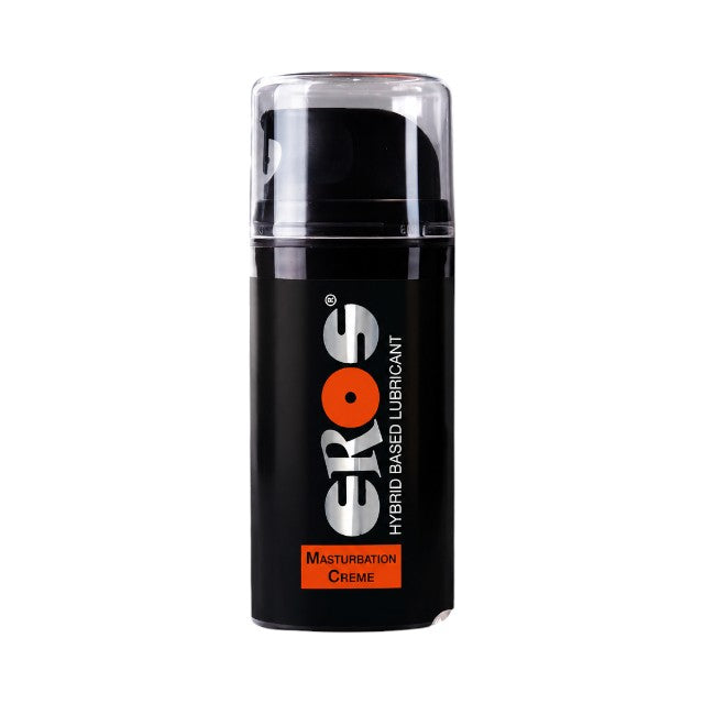 Lubrifiant cremă Eros Masturbation, Hibrid, pe bază de apă și silicon, 100 ml
