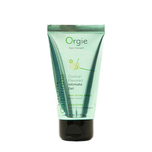 Lubrifiant cu aromă ORGIE Lube Tube – Cocktail Intimate Gel CAIPIRINHA, pe bază de apă, 50 ml