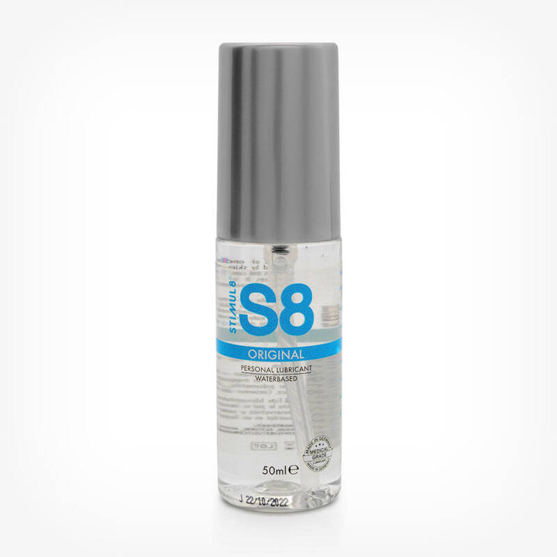 Lubrifiant premium S8 – Original, pe baza de apa, cu efect natural, 50 ml