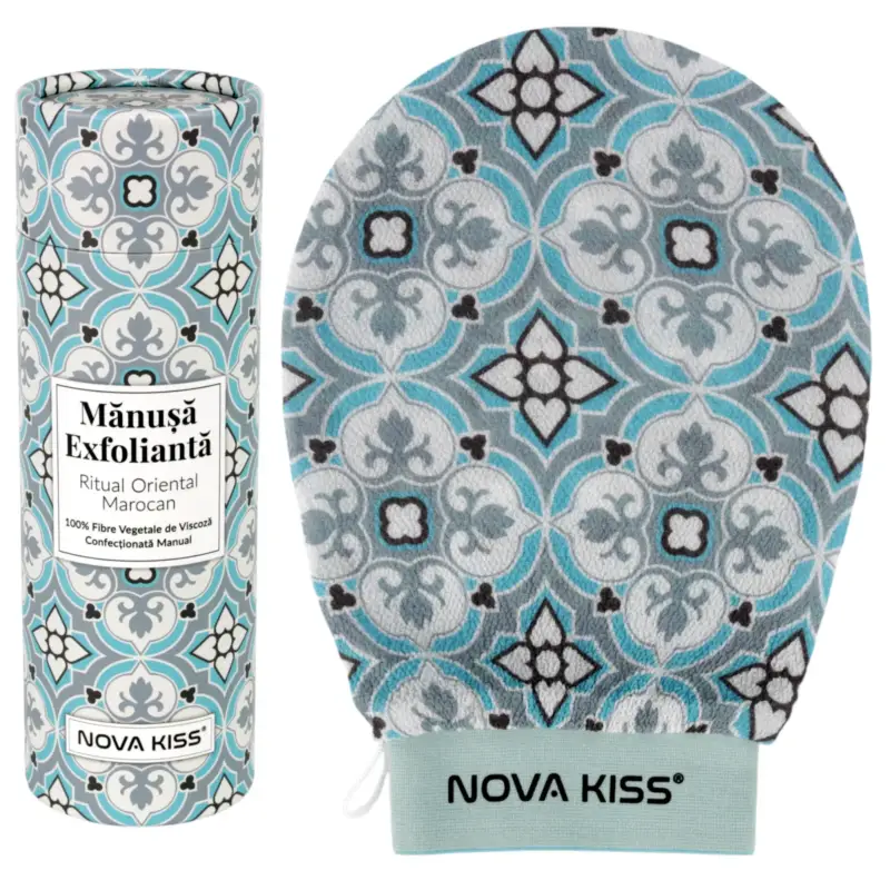 Mănușă Exfoliantă Confecționată Manual, Ritual Oriental Marocan, NOVA KISS