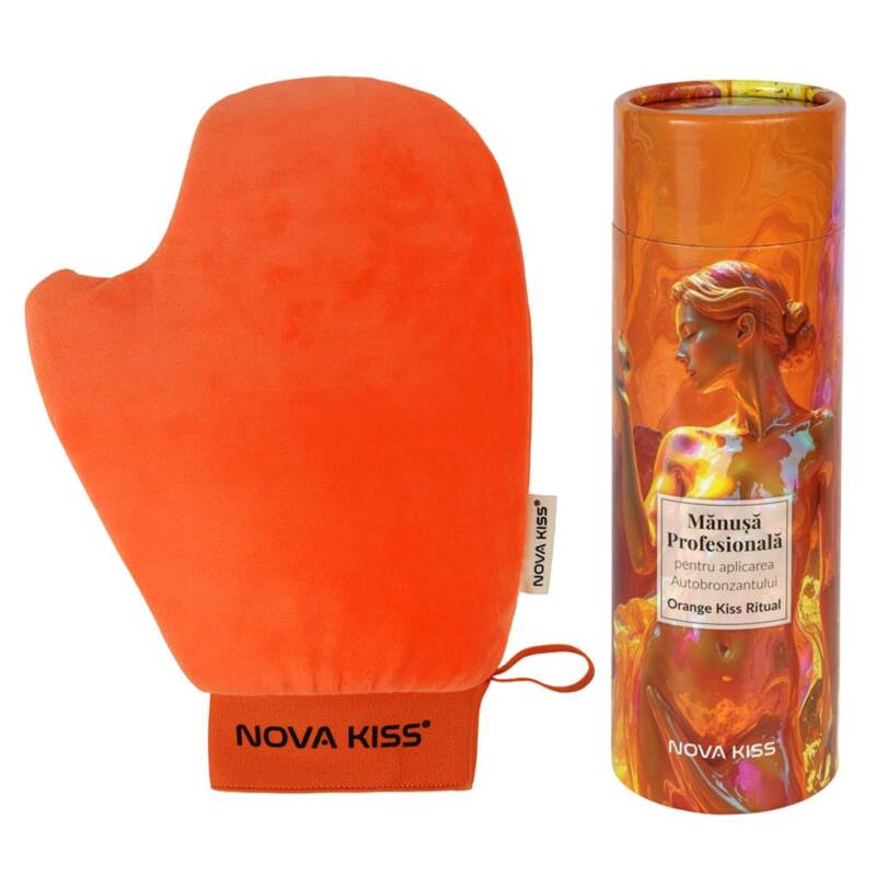 Manusa Profesionala pentru Aplicarea Autobronzantului, Orange Kiss Ritual NOVA KISS