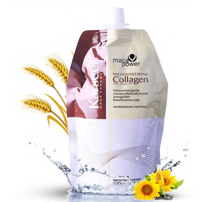 Masca de par Karseell 500 ml, tratament cu Colagen pentru par, regenerare intensiva si hidratare, Reparare si Protectia Parului