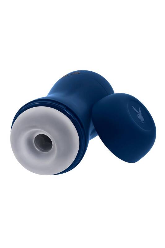Masturbator Playboy Gusto, 12 Moduri Vibratii, 6 Moduri Suctiune, TPE, 21.6 cm